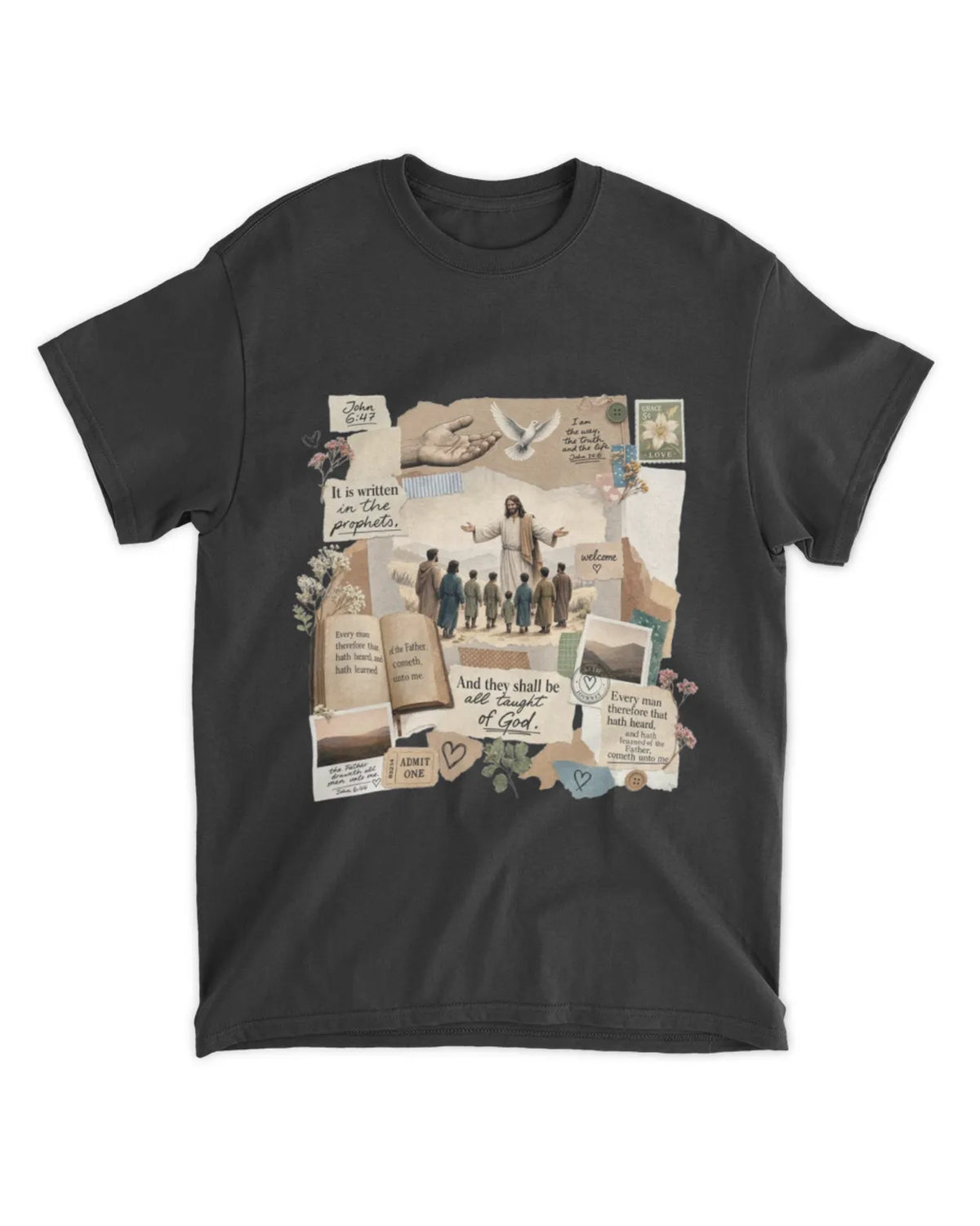 John 6:45 t-shirt