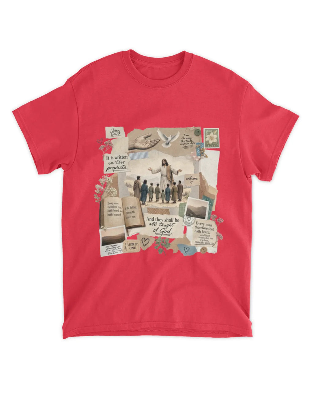 John 6:45 t-shirt