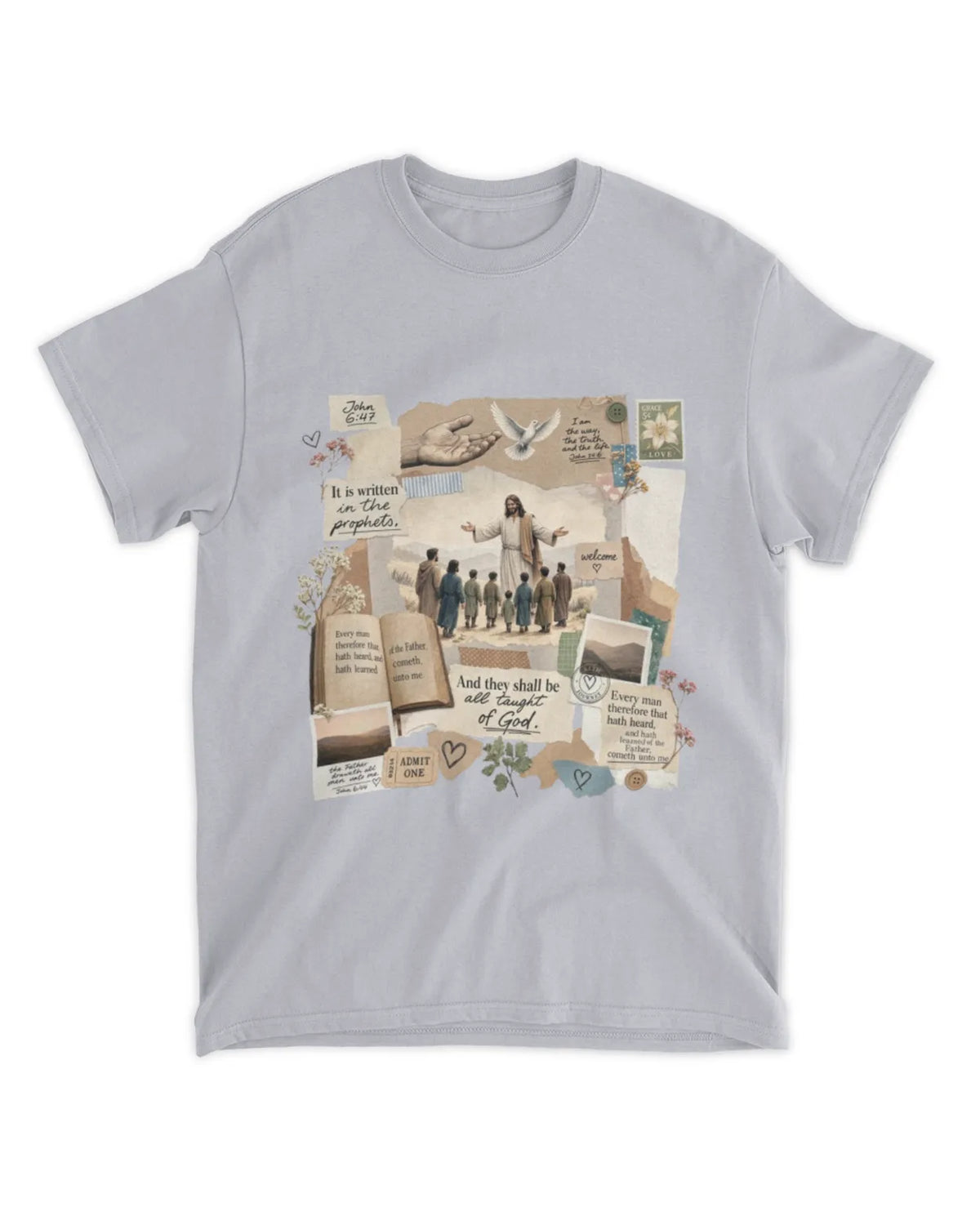 John 6:45 t-shirt