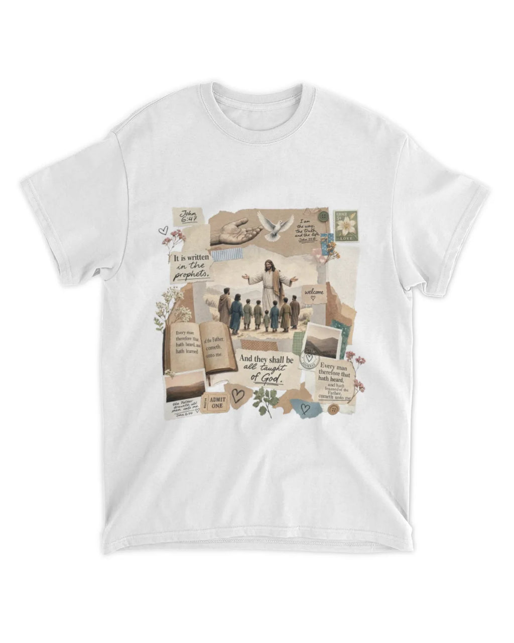John 6:45 t-shirt