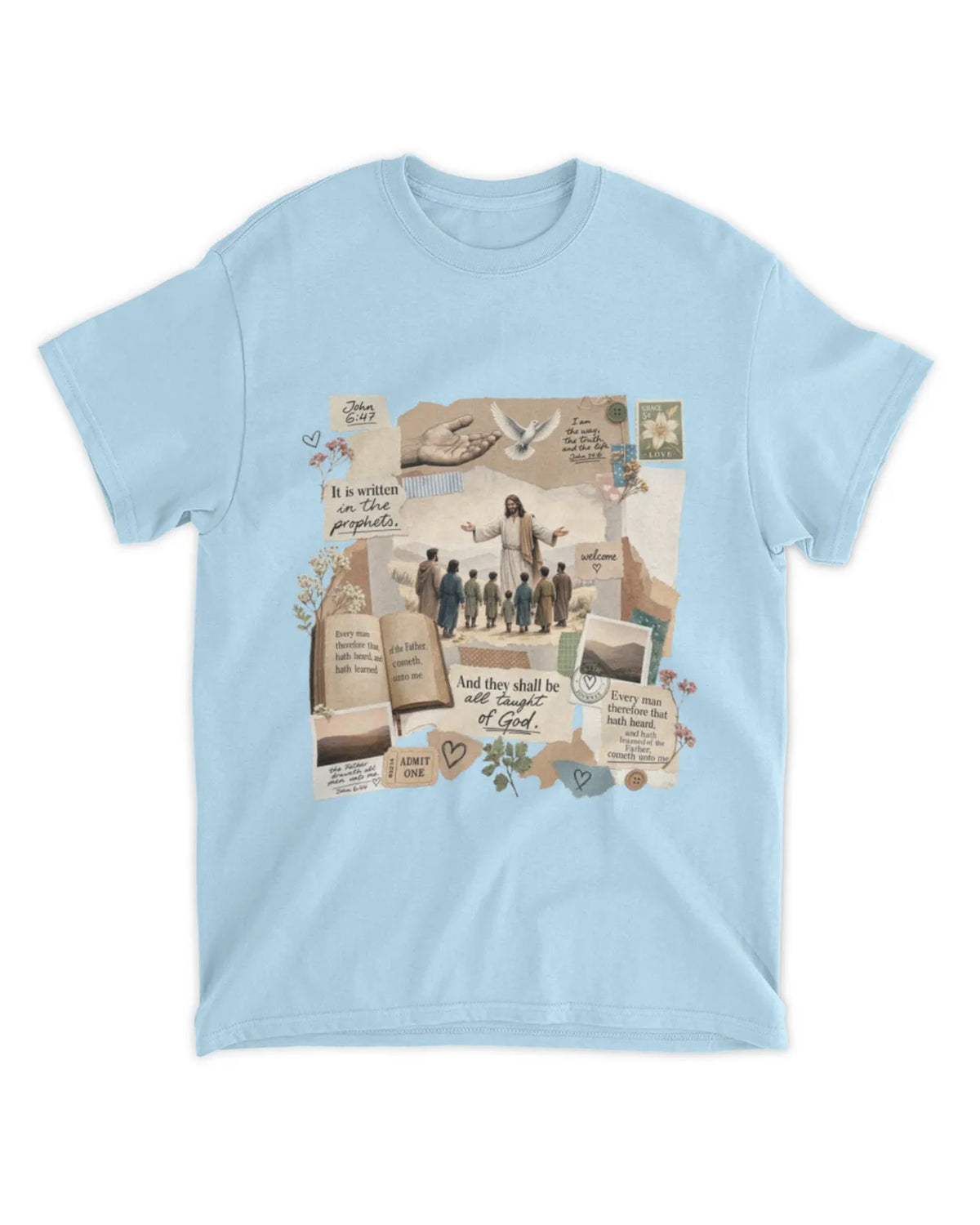 John 6:45 t-shirt
