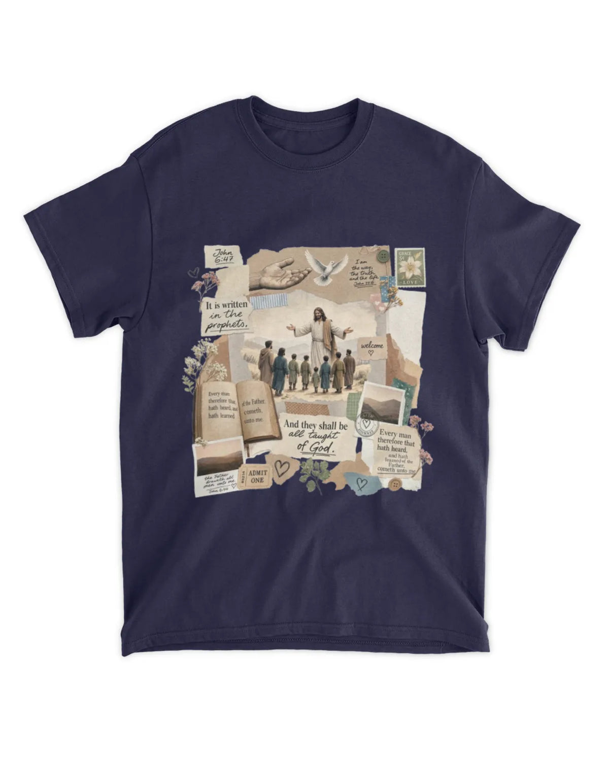 John 6:45 t-shirt