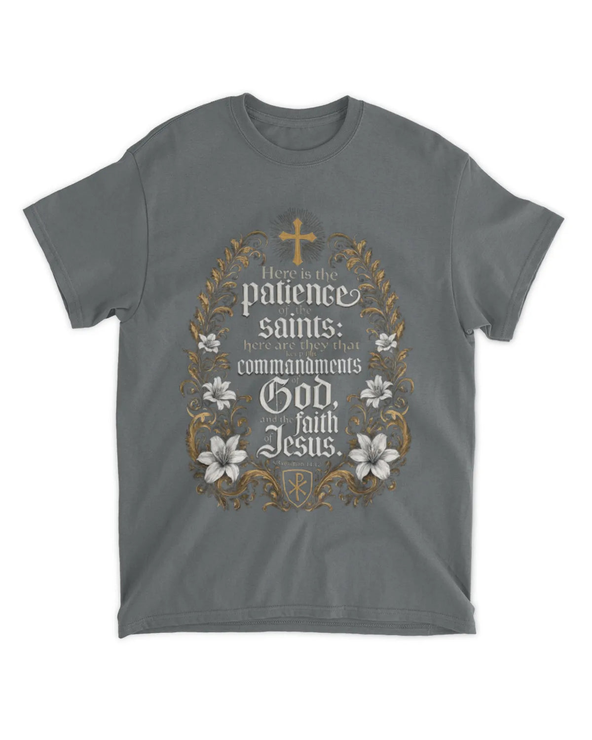Revelation 14:12 T-Shirt Classic & Spiritual Tee