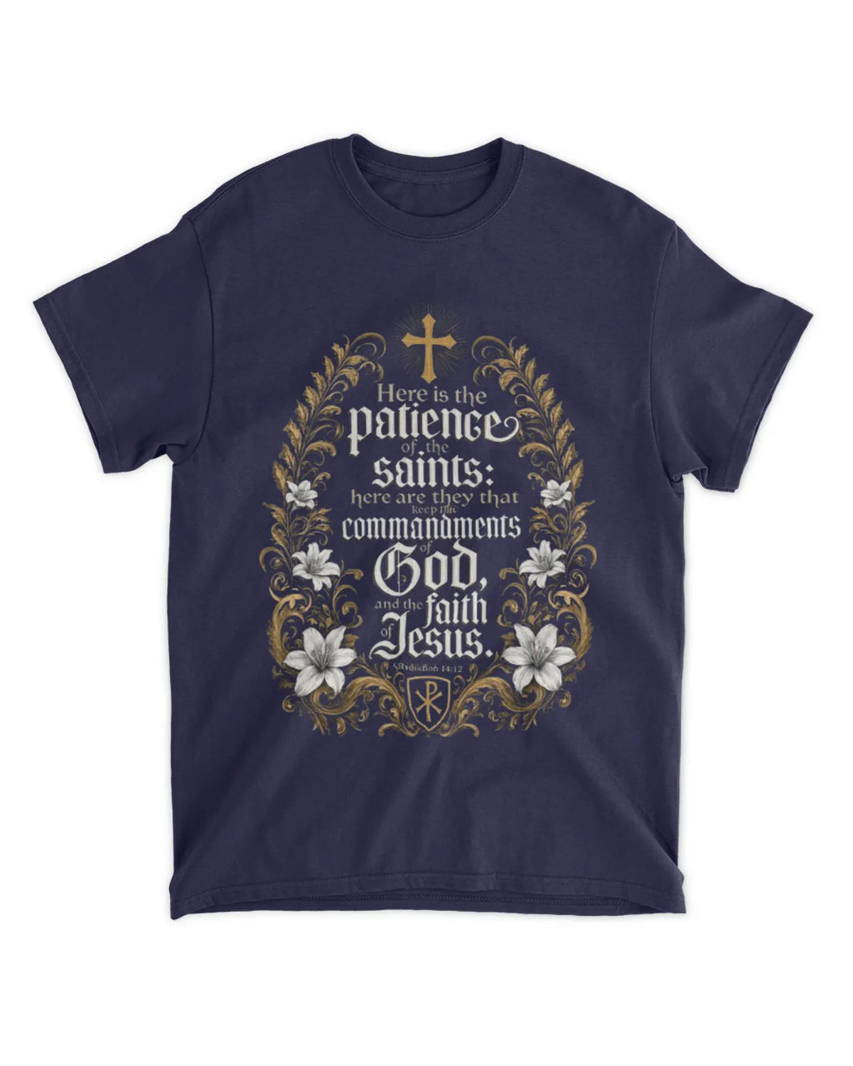 Revelation 14:12 T-Shirt Classic & Spiritual Tee