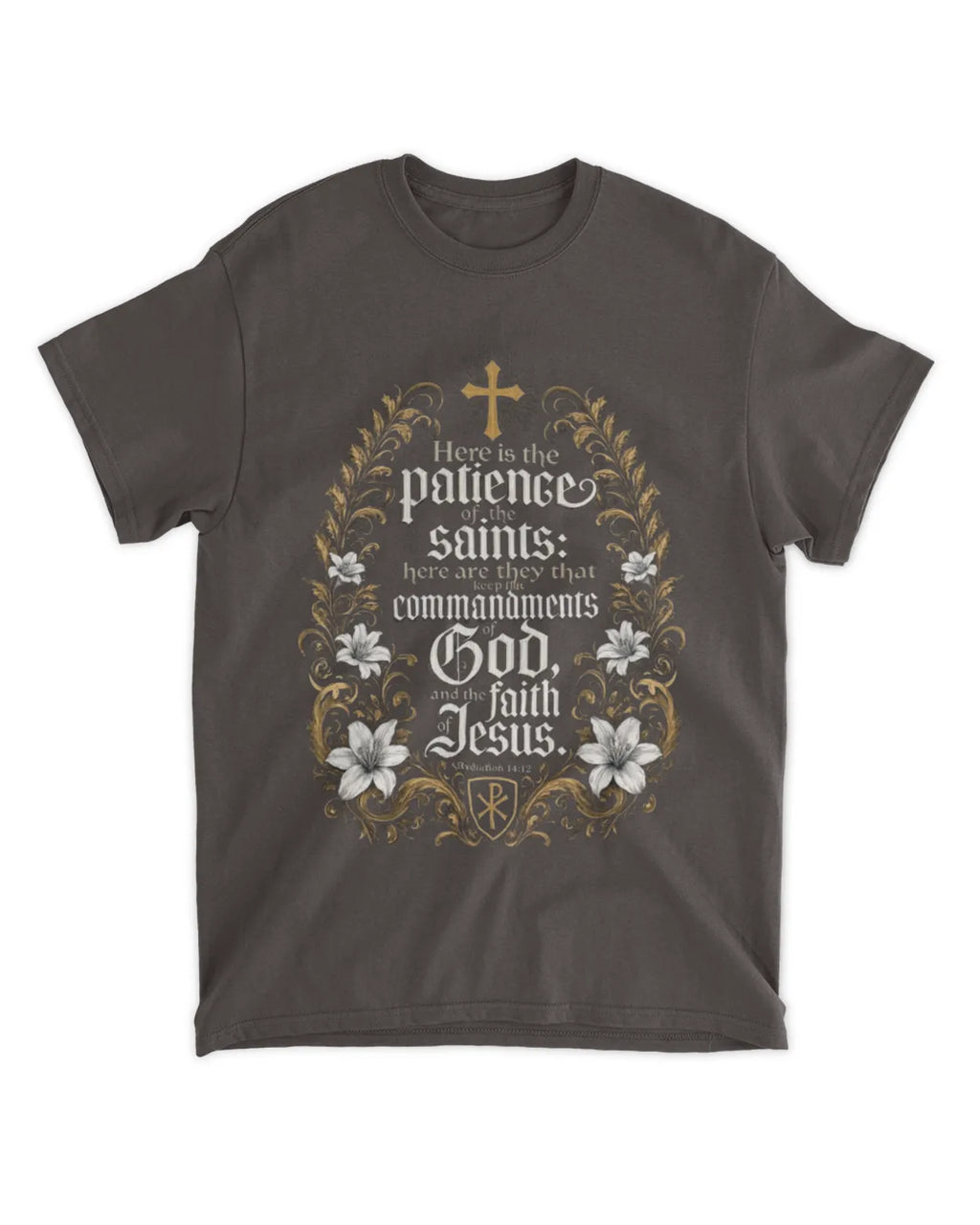 Revelation 14:12 T-Shirt Classic & Spiritual Tee