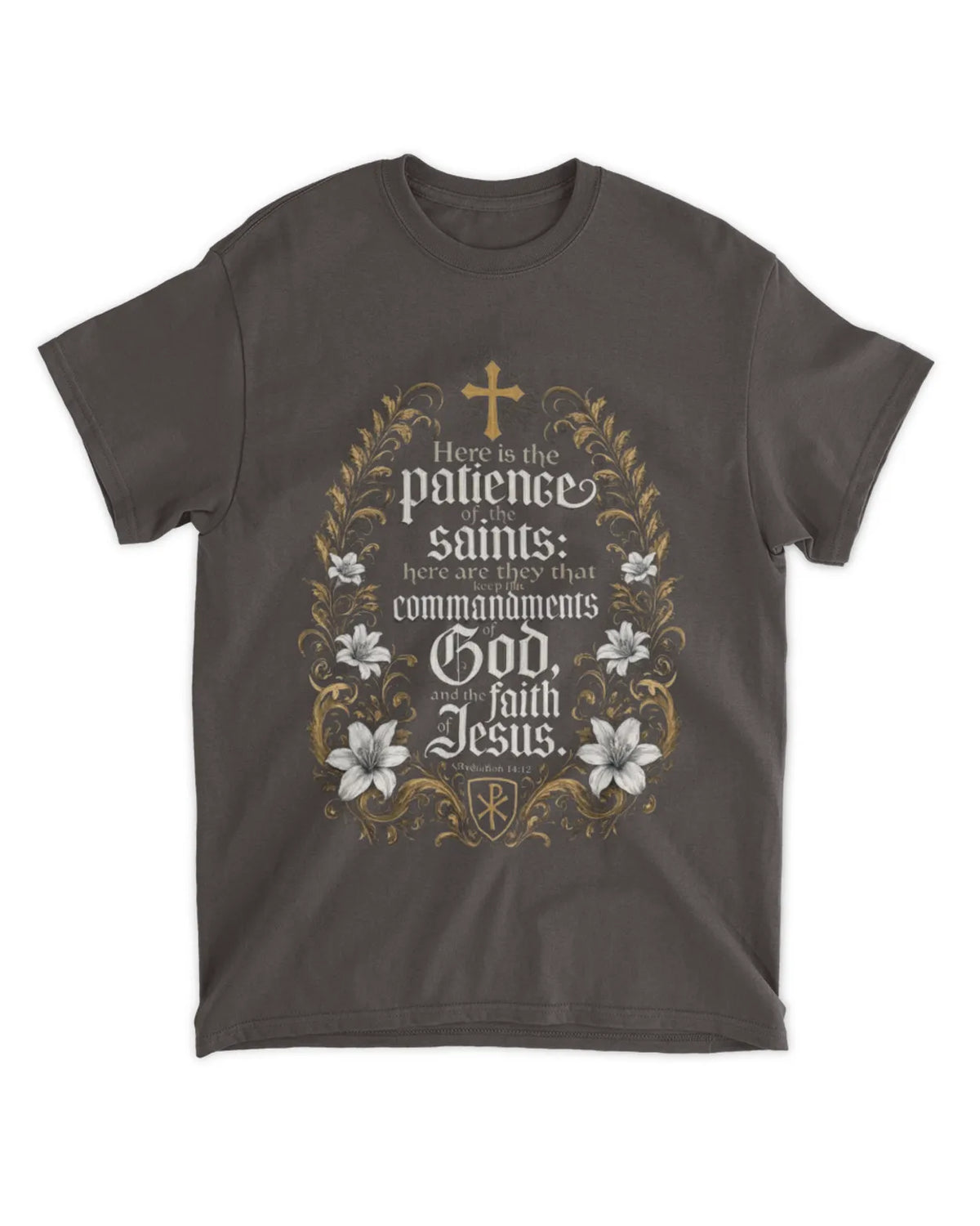 Revelation 14:12 T-Shirt Classic & Spiritual Tee