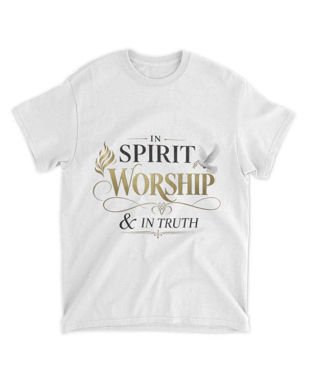 Johannes 4,23b T-Shirt
