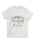 Johannes 4,23b T-Shirt