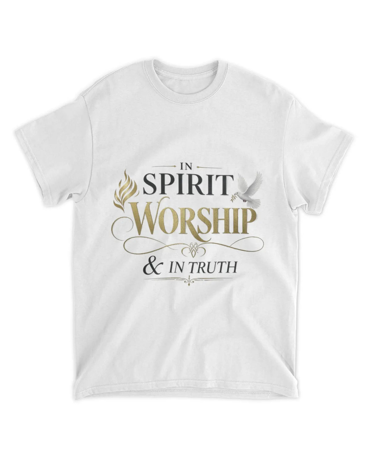Johannes 4,23b T-Shirt