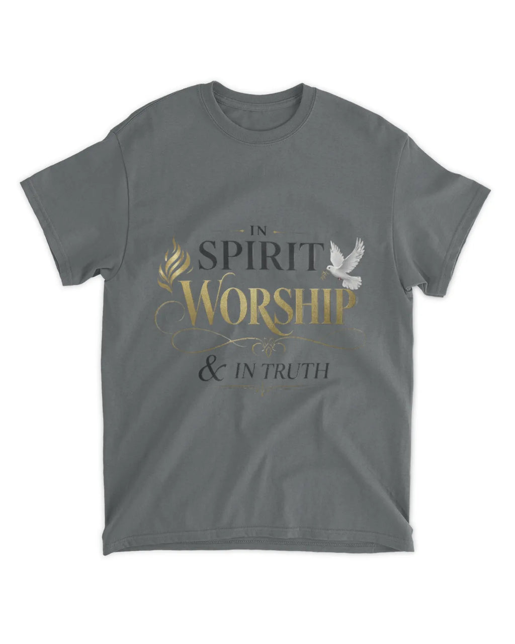Johannes 4,23b T-Shirt