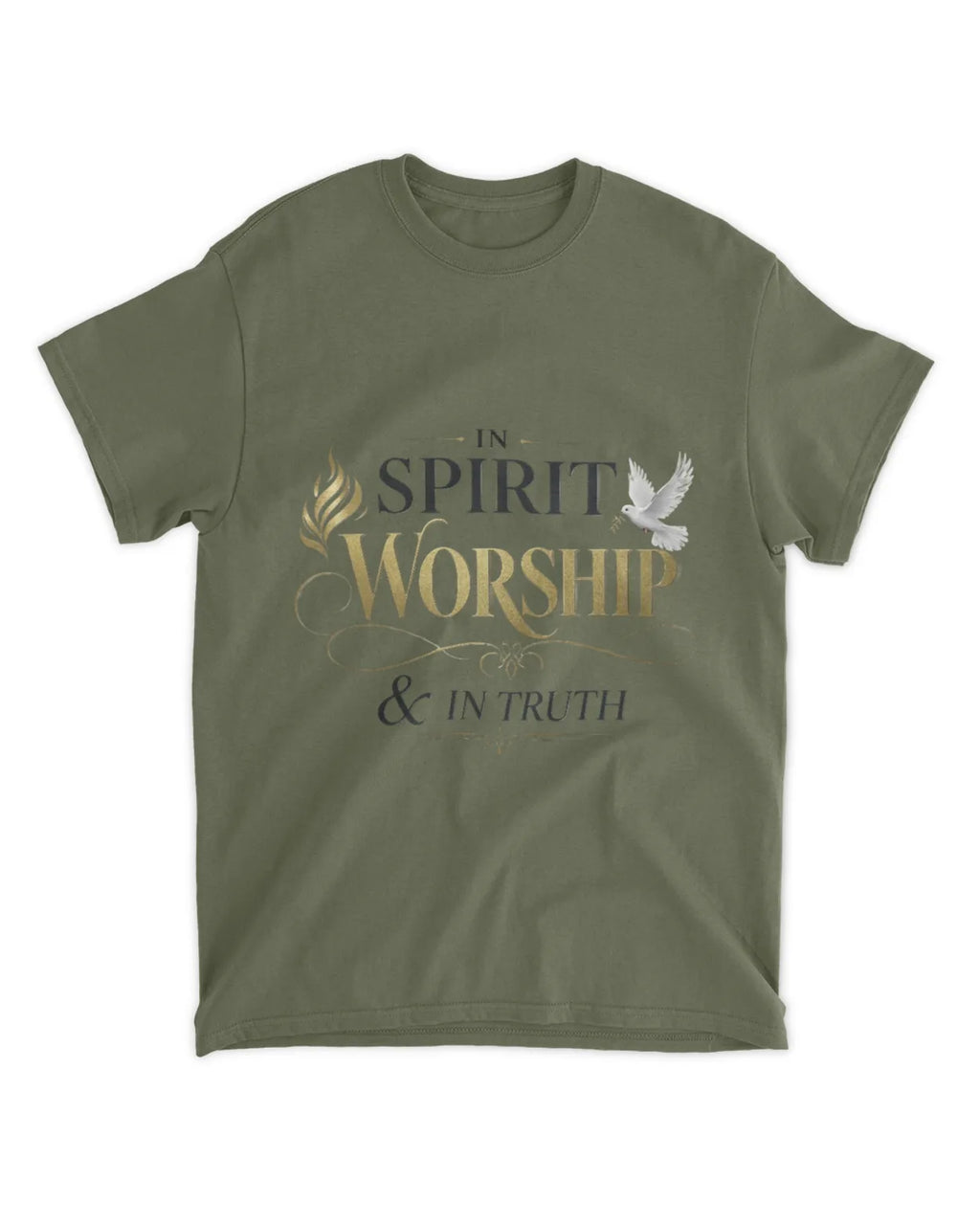 Johannes 4,23b T-Shirt