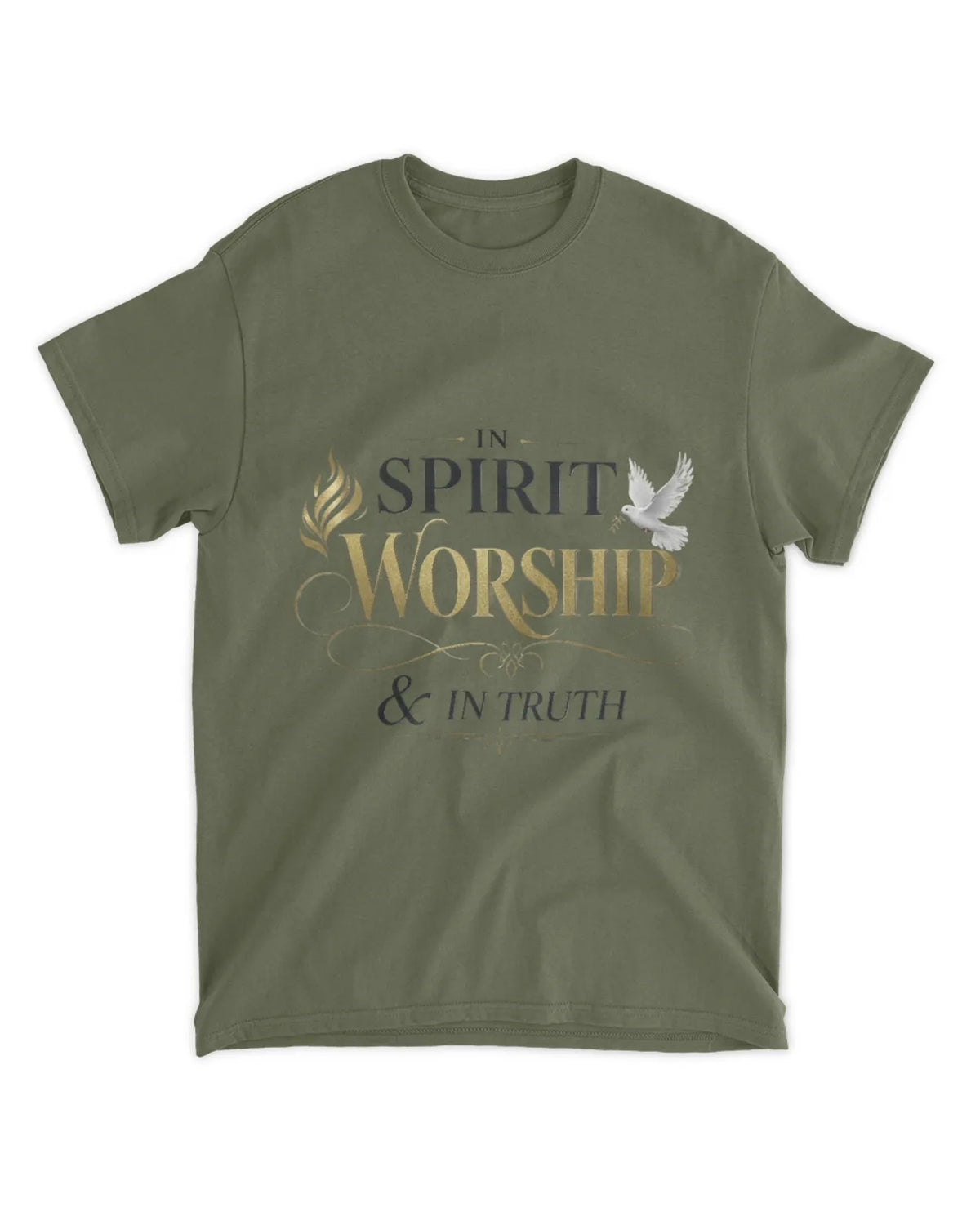 Johannes 4,23b T-Shirt