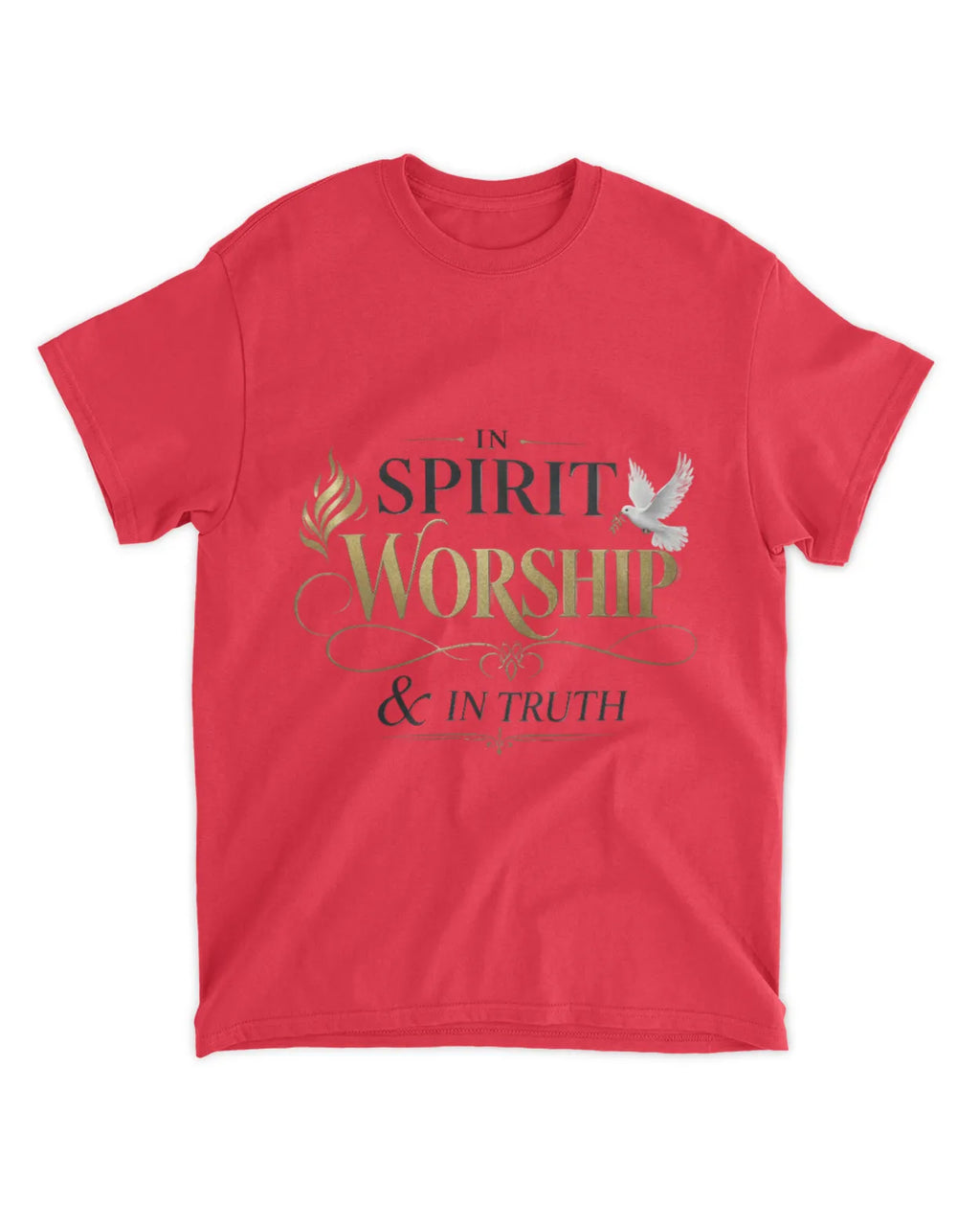 Johannes 4,23b T-Shirt