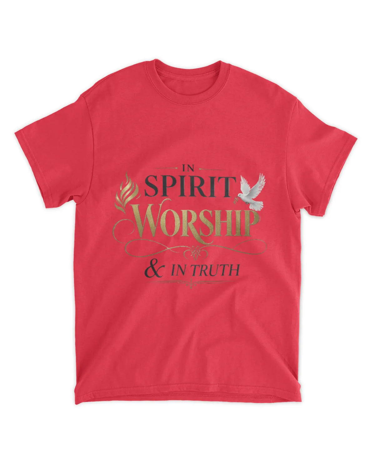 Johannes 4,23b T-Shirt