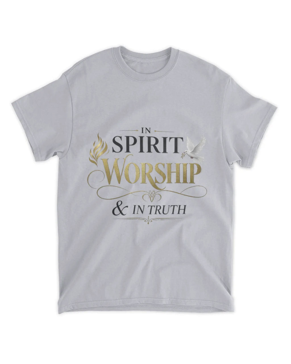 Johannes 4,23b T-Shirt