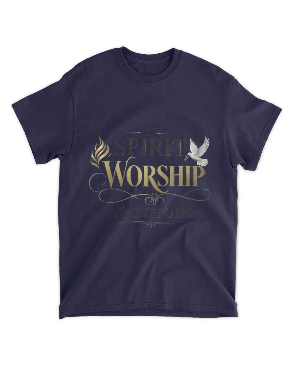 Johannes 4,23b T-Shirt