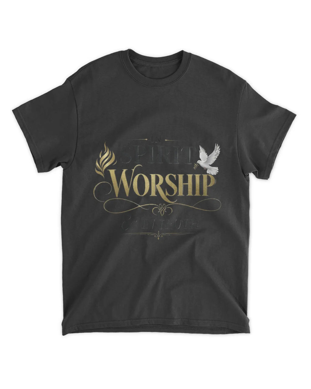 Johannes 4,23b T-Shirt