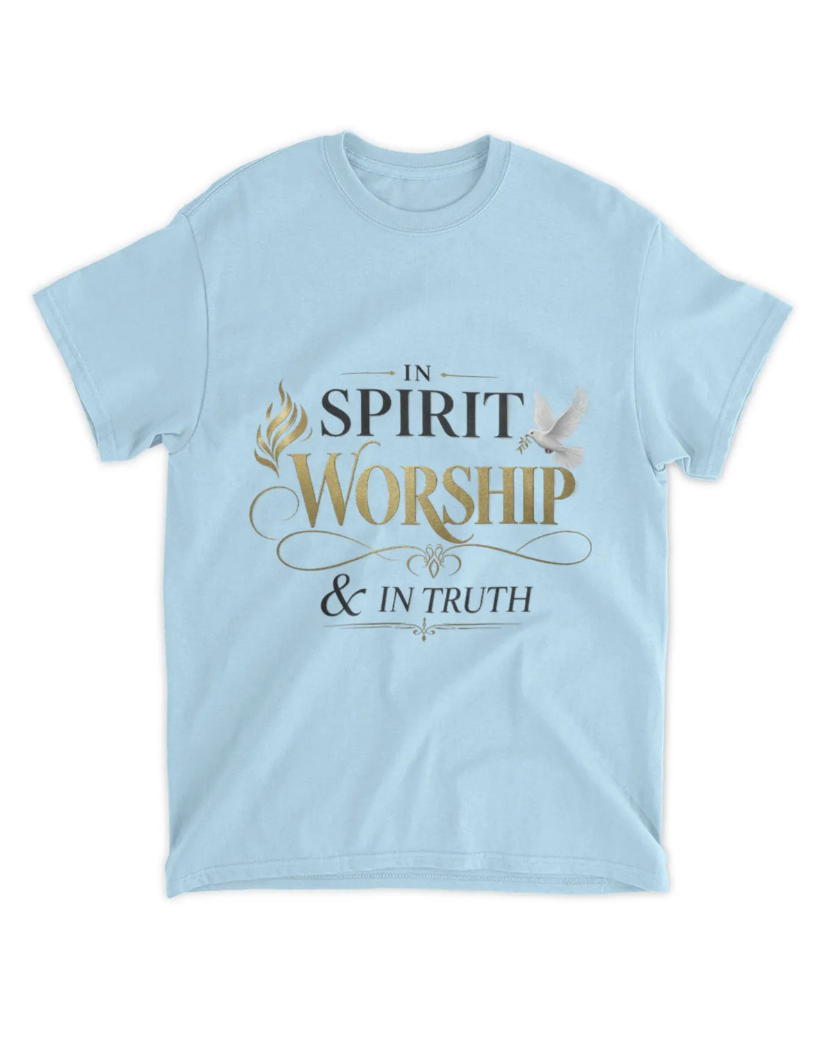 Johannes 4,23b T-Shirt