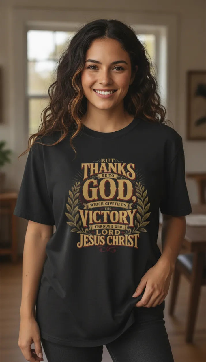 1 Corinthians 15:57 t-shirt v2