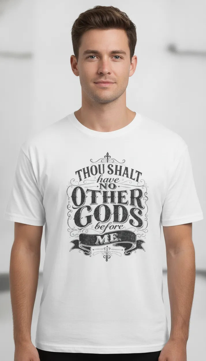Exodus 20:3 t-shirt vintage v2