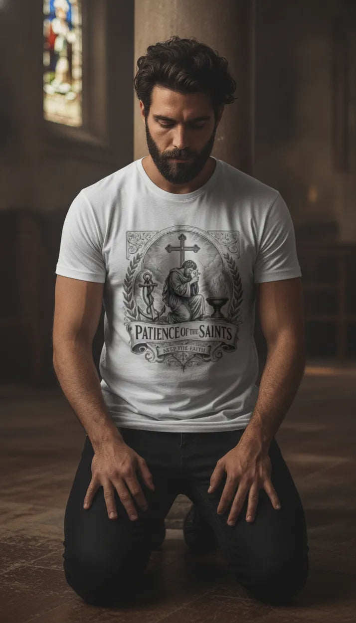 Revelation 14:12 T-Shirt Spiritual Tee