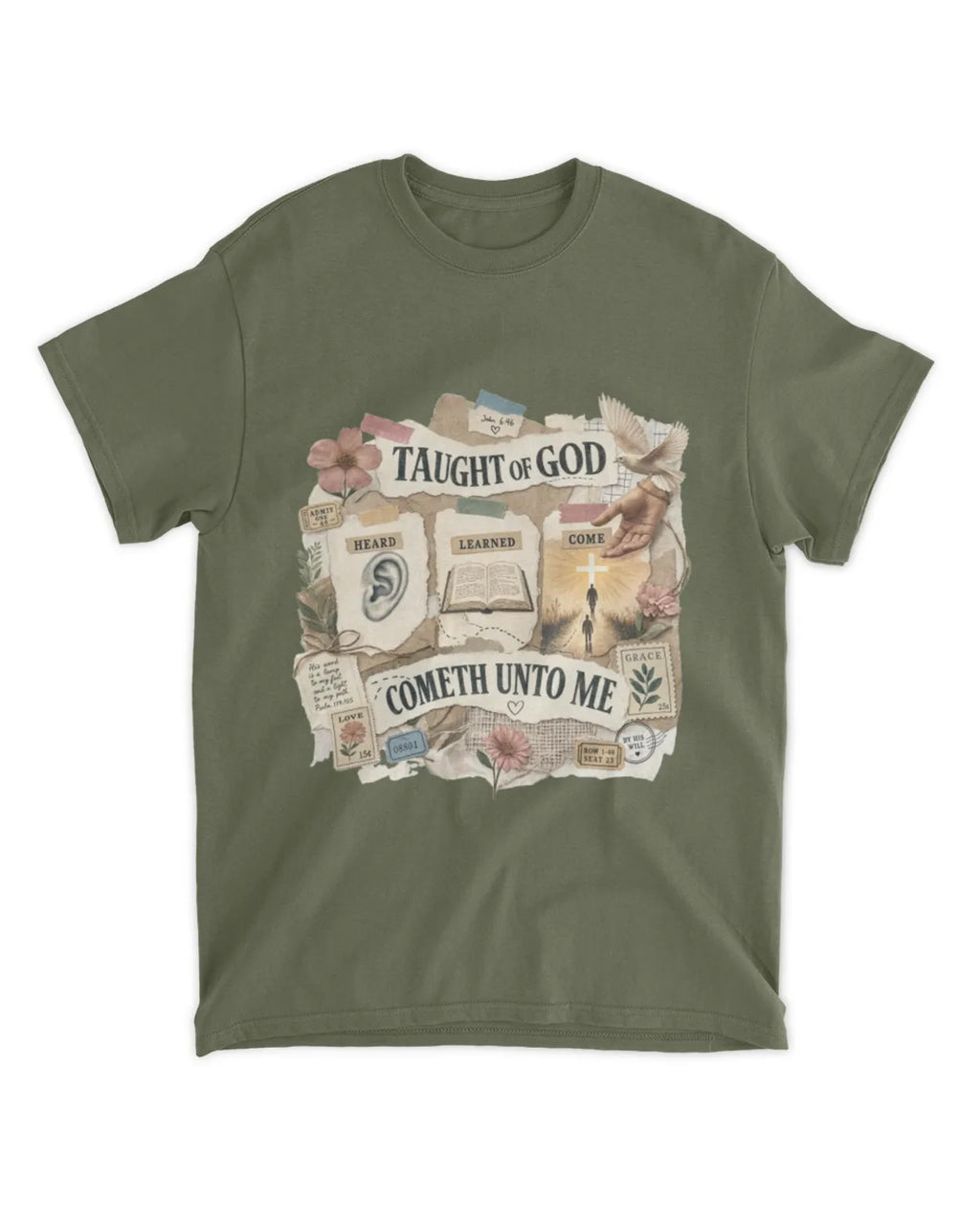 Camiseta de Juan 6:45b