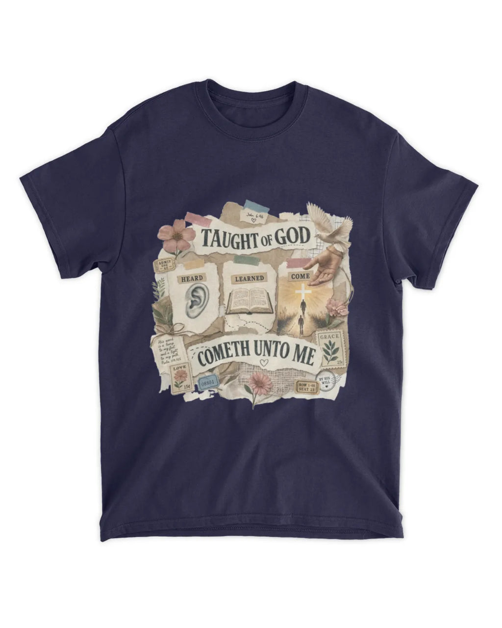 Camiseta de Juan 6:45b