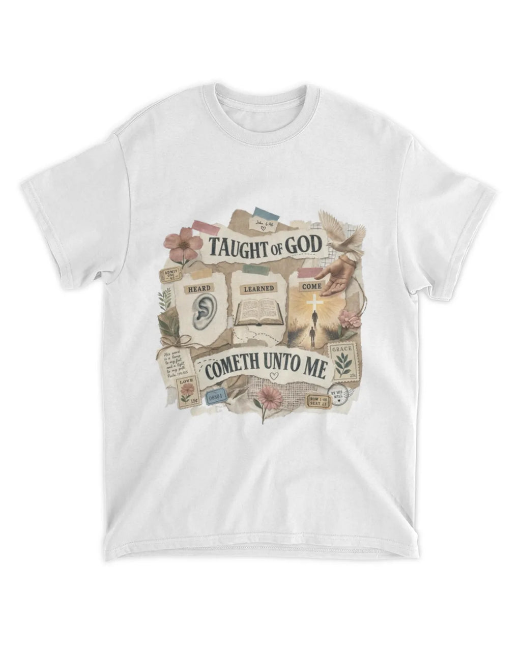 Camiseta de Juan 6:45b