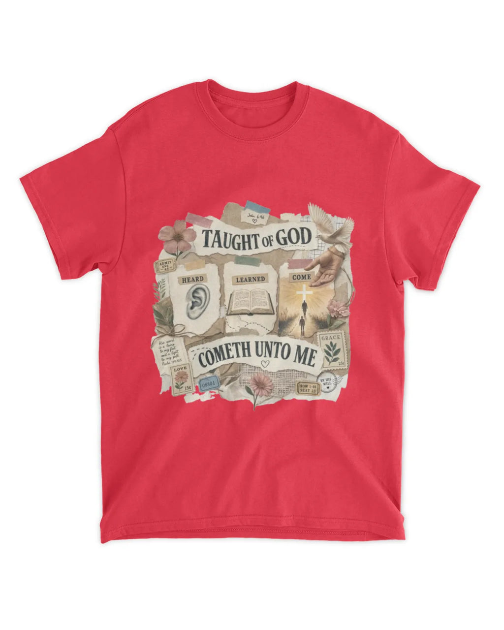 Camiseta de Juan 6:45b