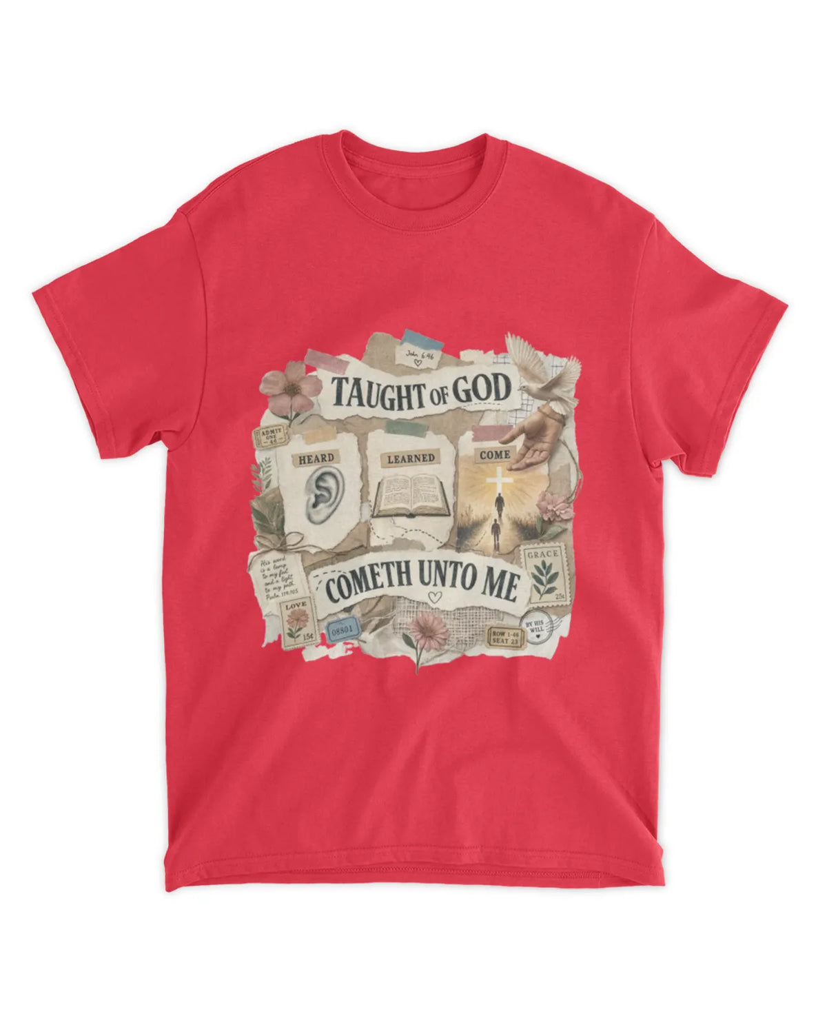 Camiseta de Juan 6:45b