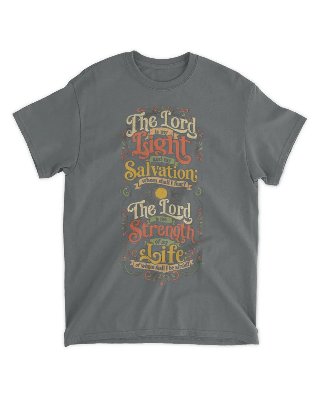 Psalm 27:1 t-shirt v2