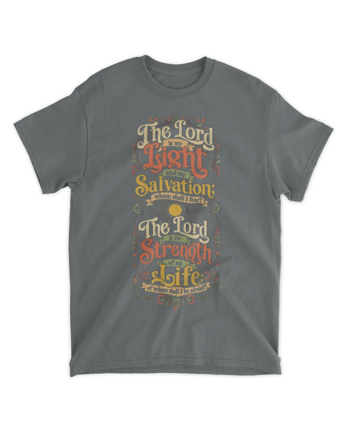 Psalm 27:1 t-shirt v2