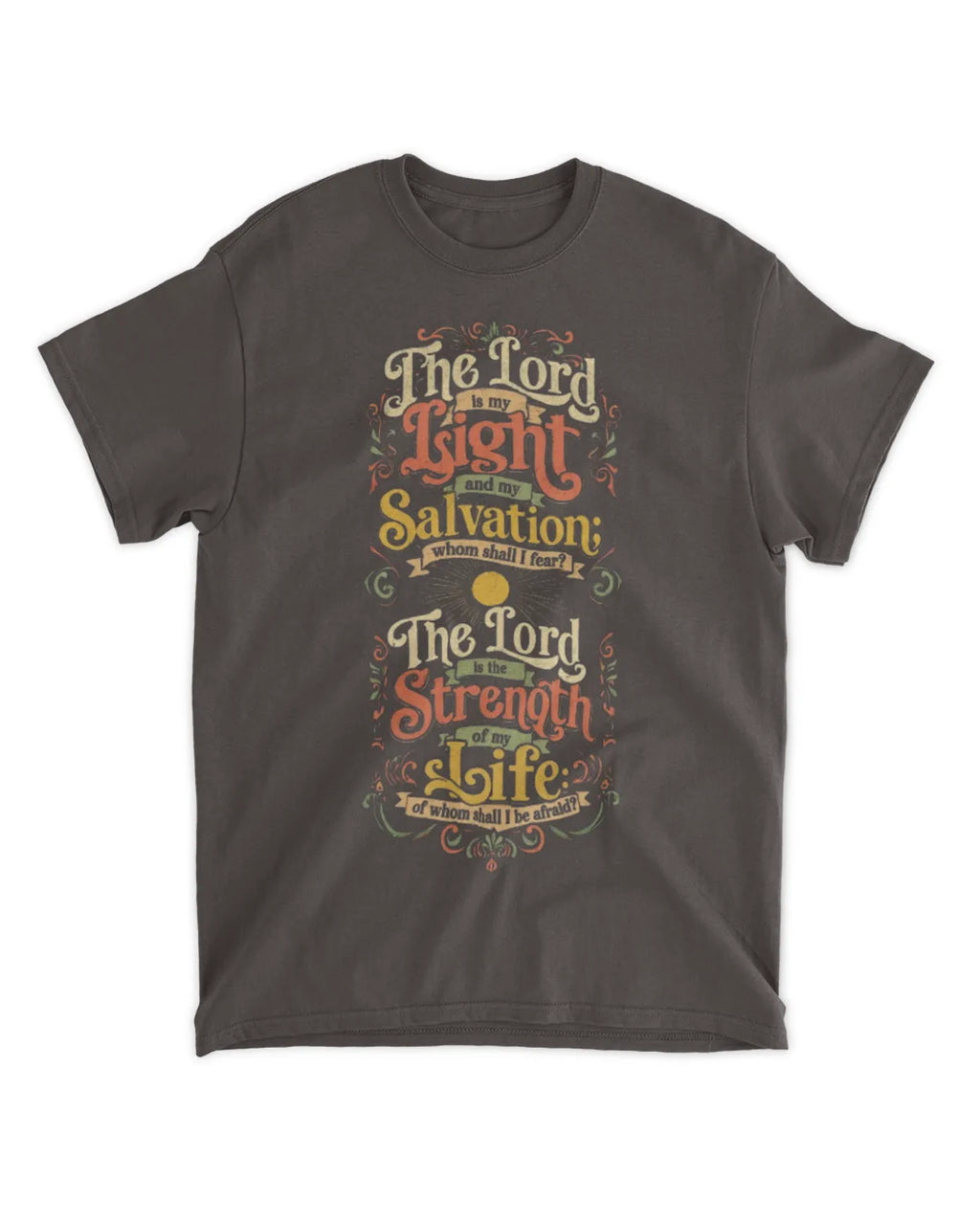 Psalm 27:1 t-shirt v2