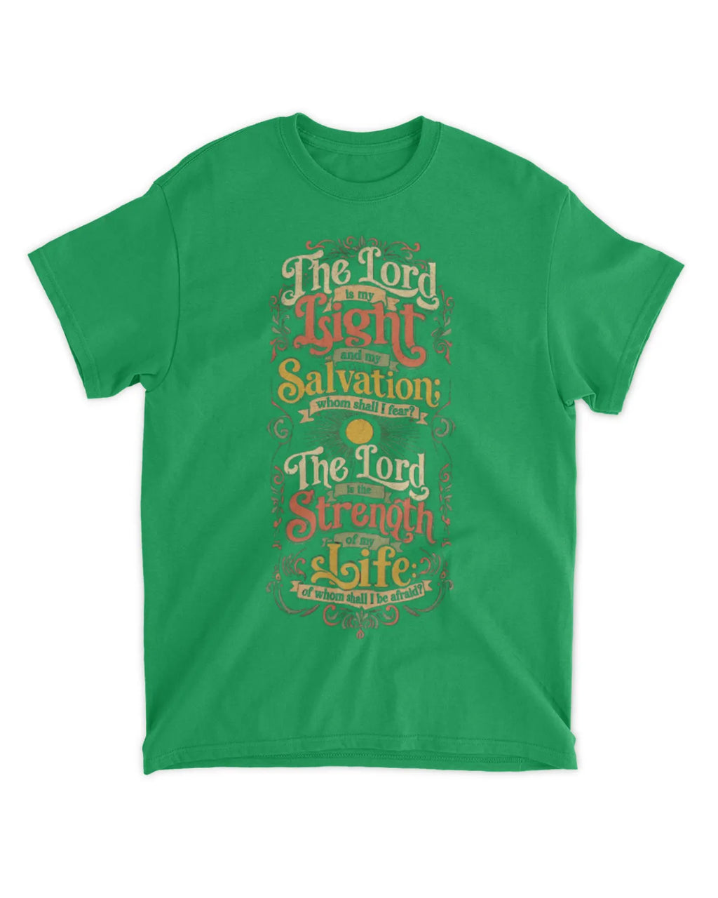 Psalm 27:1 t-shirt v2