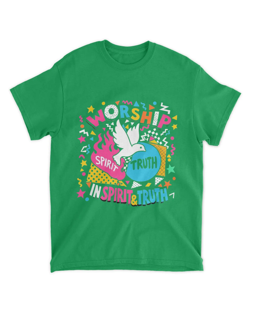 Johannes 4,24b T-Shirt