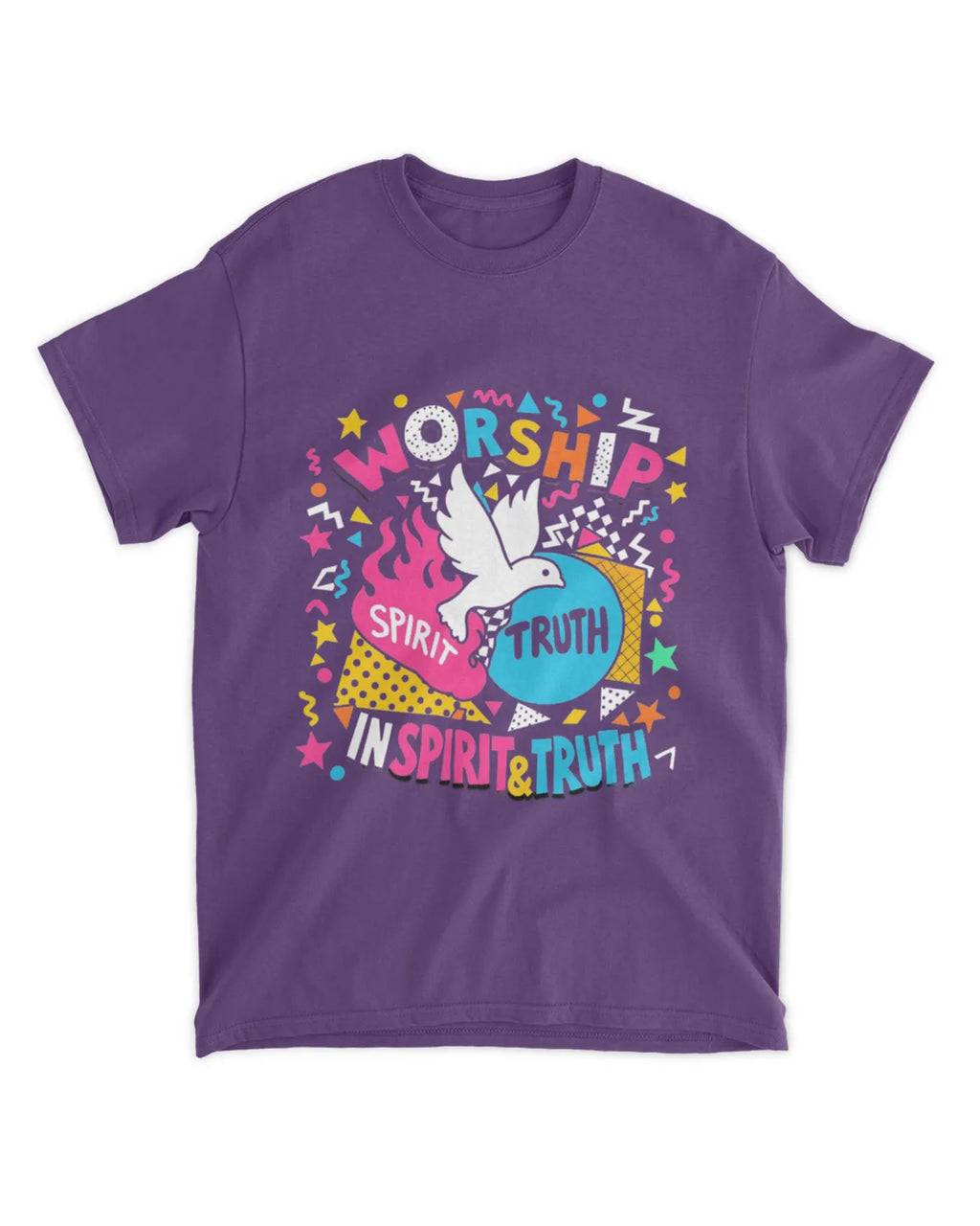 Johannes 4,24b T-Shirt
