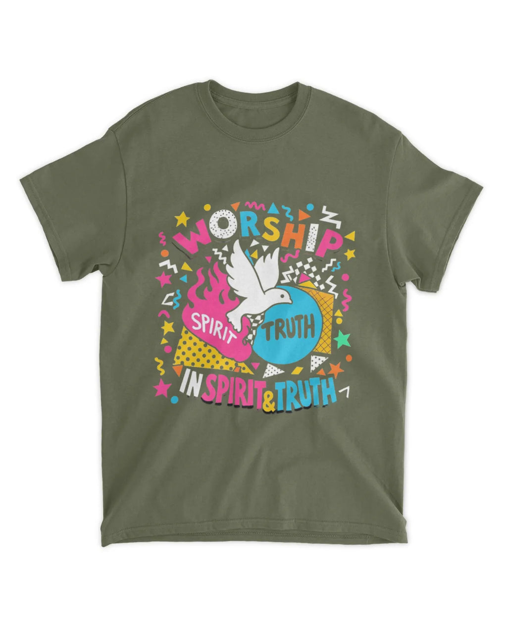 Johannes 4,24b T-Shirt