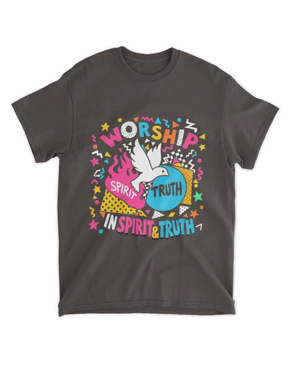 Johannes 4,24b T-Shirt