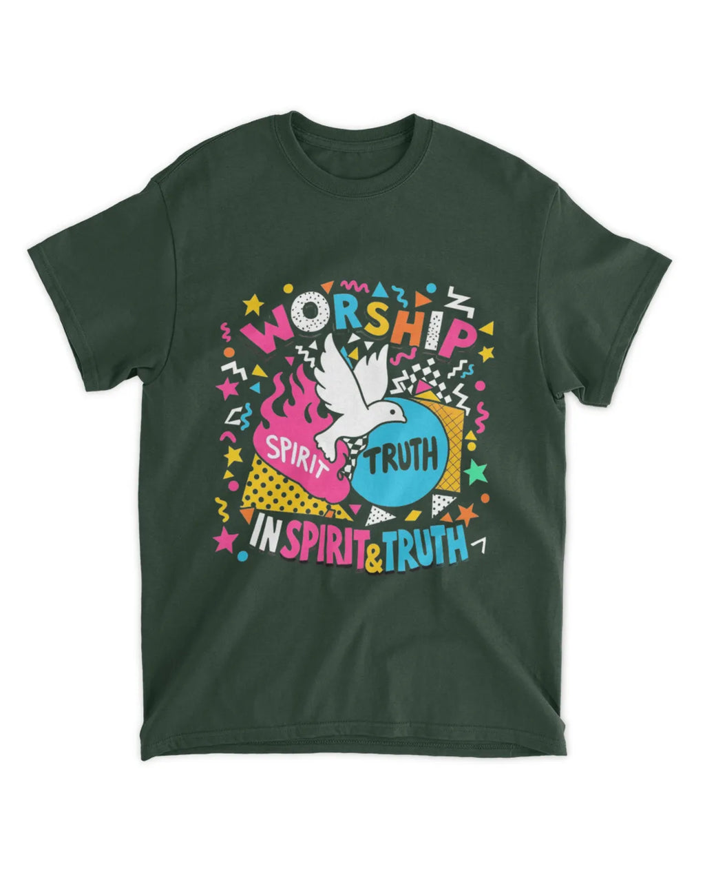 Johannes 4,24b T-Shirt