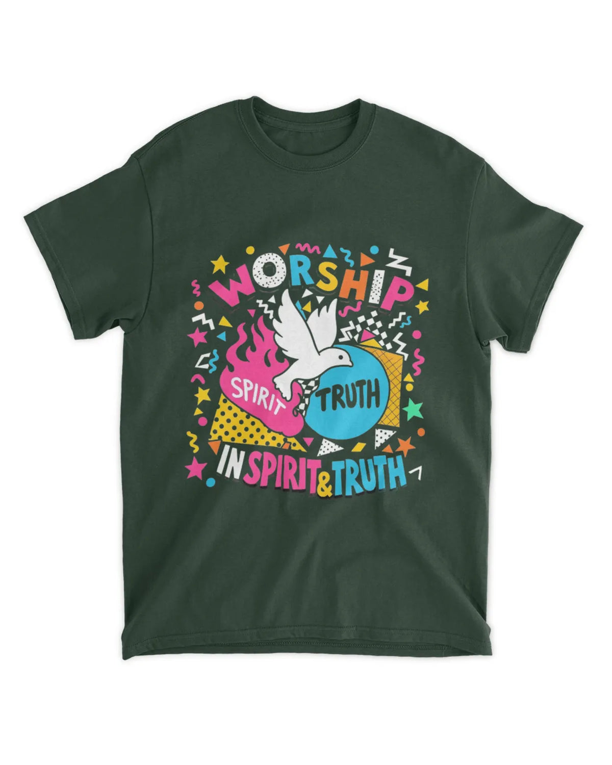Johannes 4,24b T-Shirt