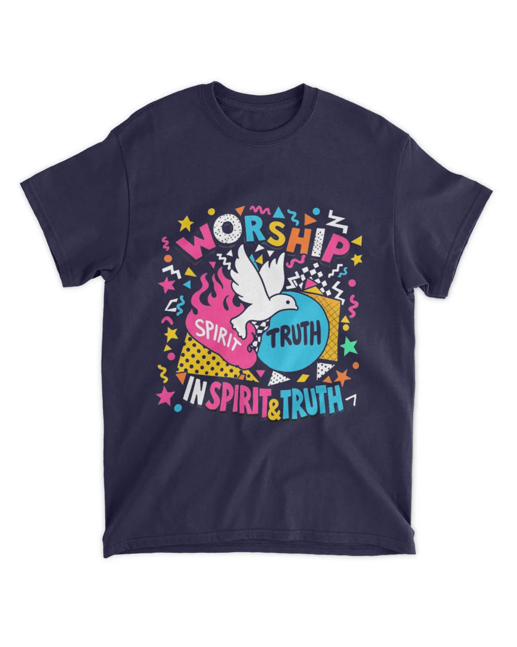 Johannes 4,24b T-Shirt