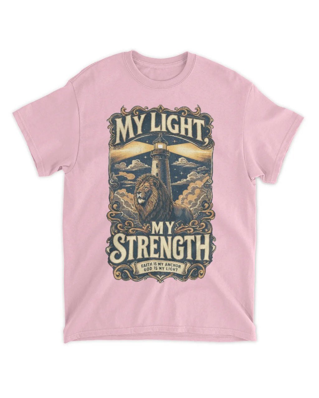 Psalm 27:1 t-shirt v3