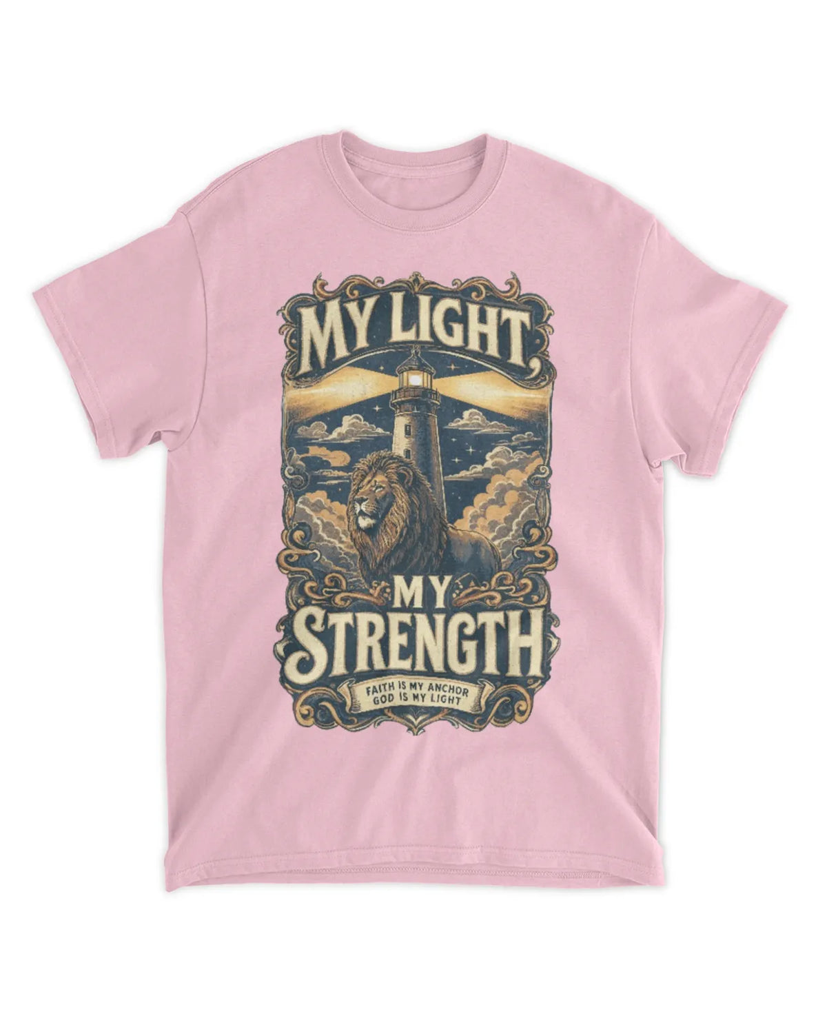 Psalm 27:1 t-shirt v3