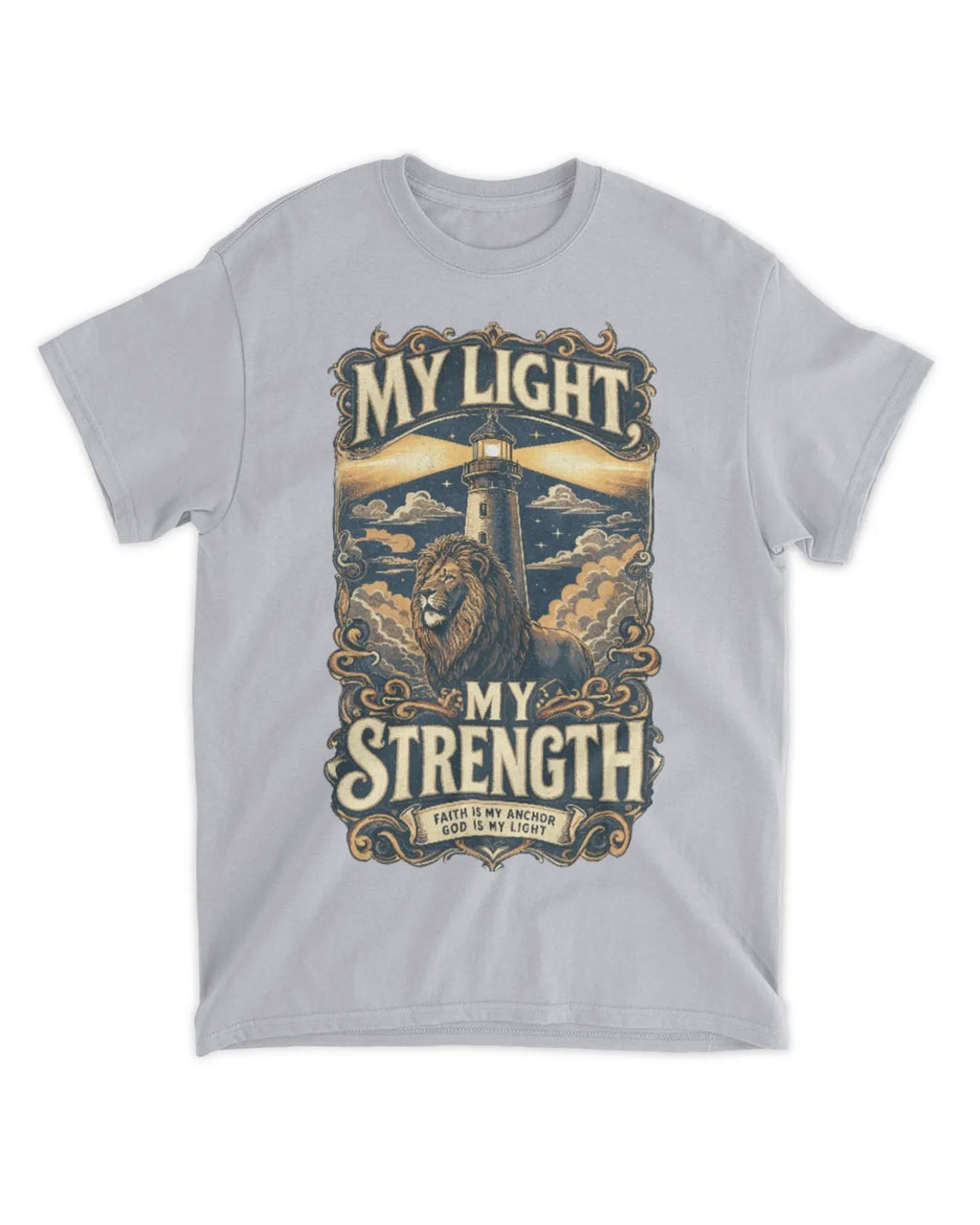 Psalm 27:1 t-shirt v3