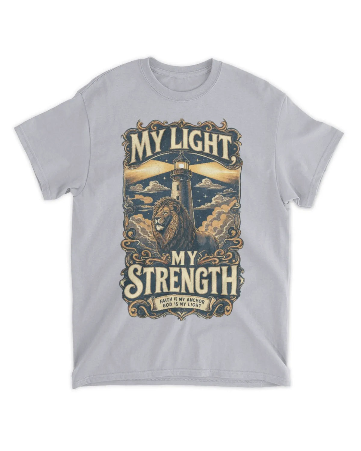 Psalm 27:1 t-shirt v3