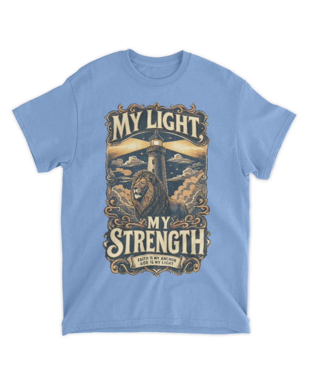 Psalm 27:1 t-shirt v3
