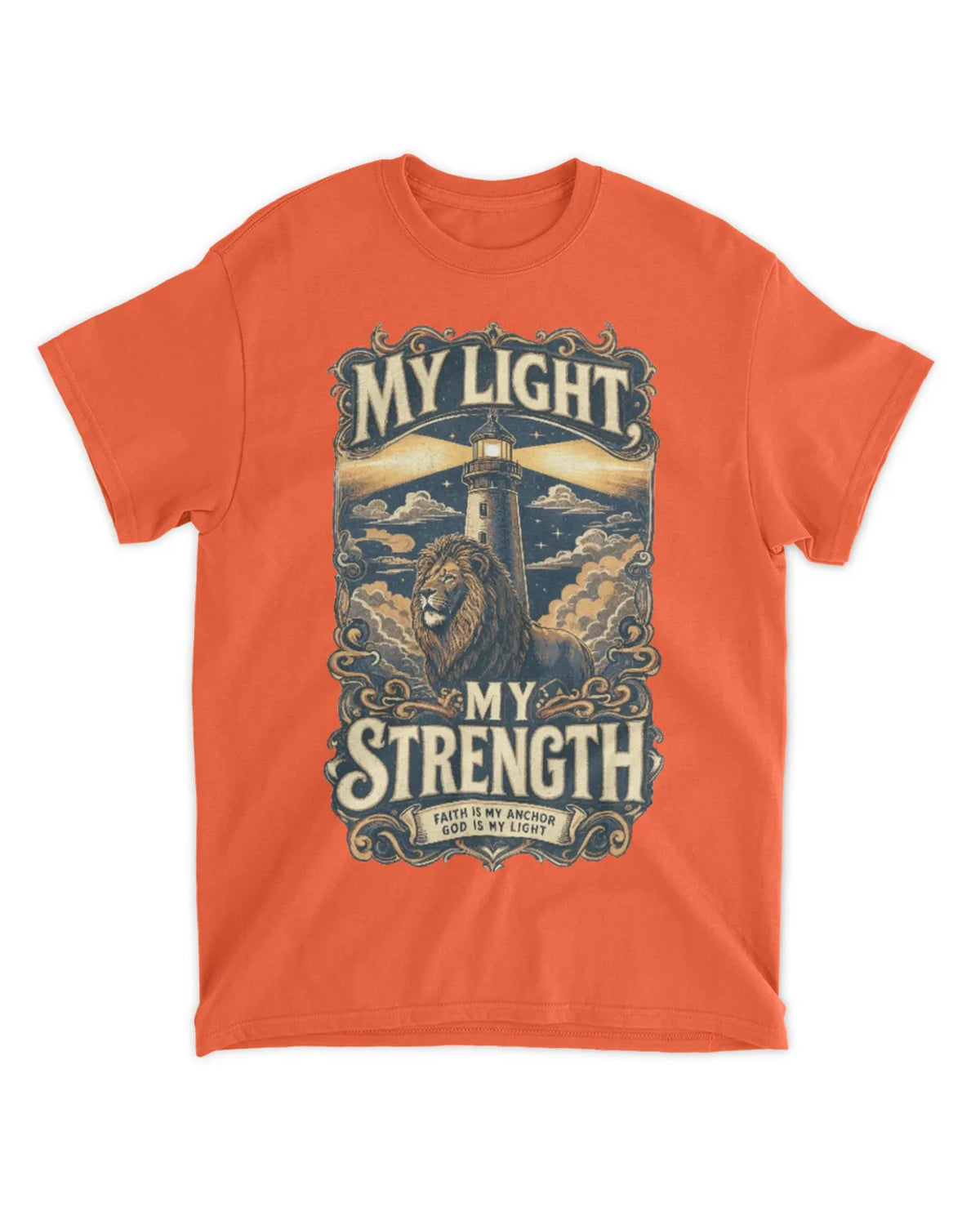 Psalm 27:1 t-shirt v3