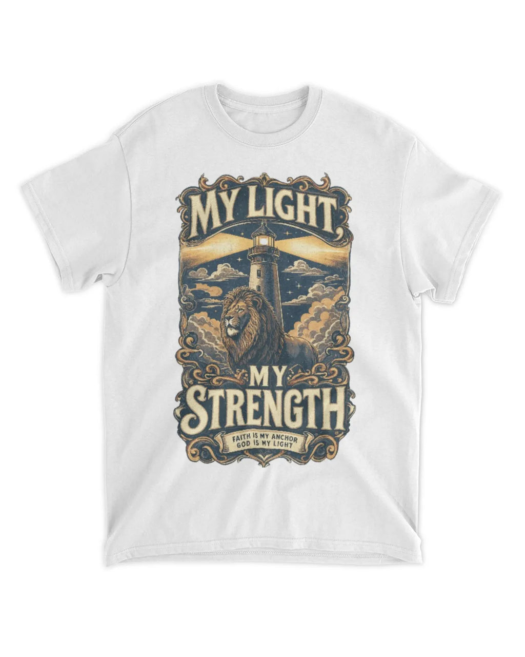 Psalm 27:1 t-shirt v3