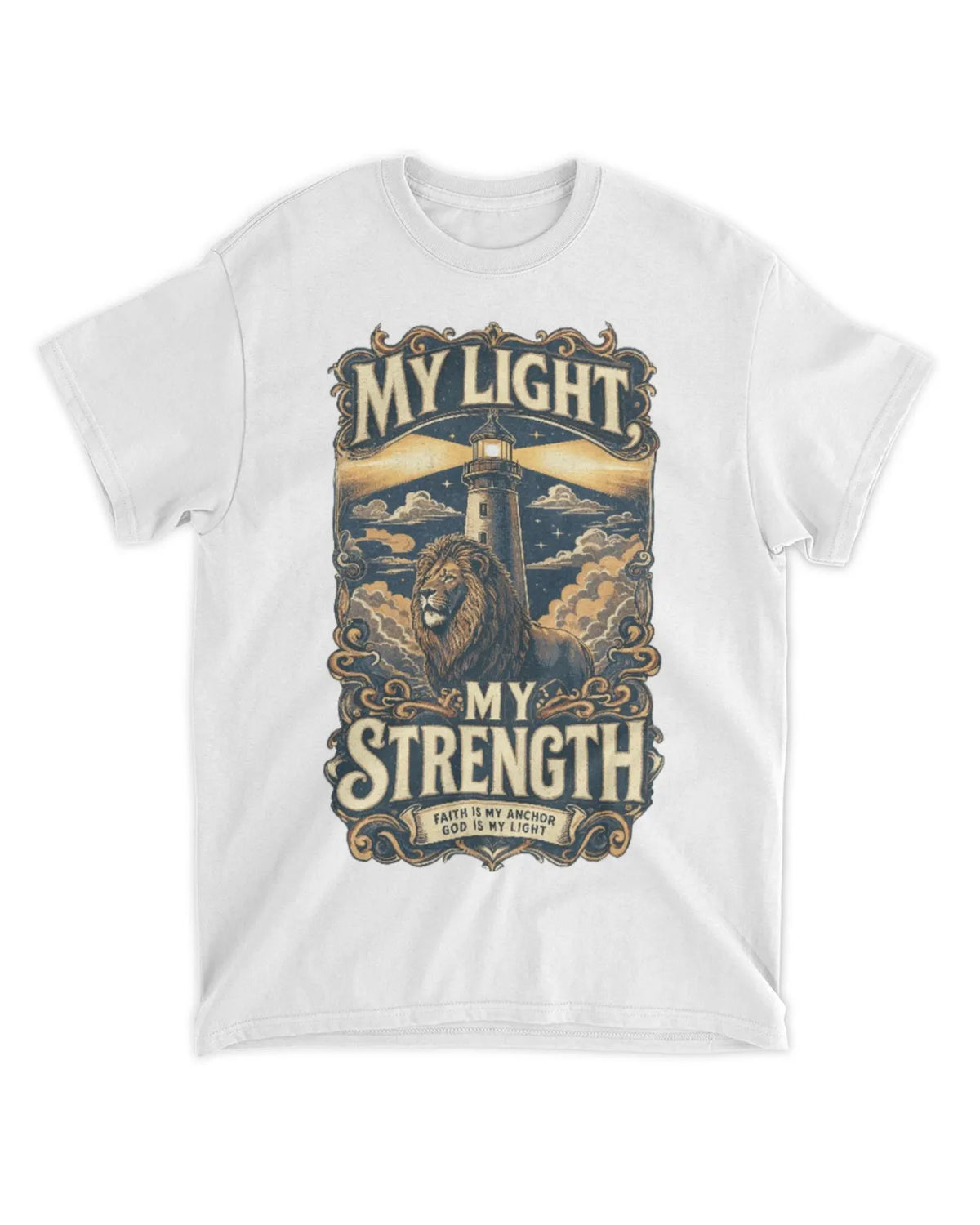 Psalm 27:1 t-shirt v3