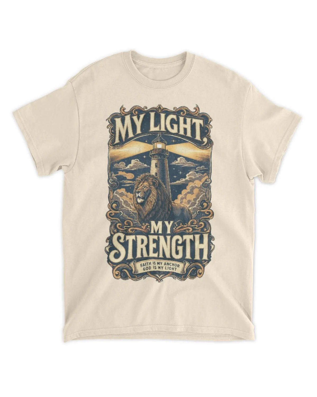 Psalm 27:1 t-shirt v3